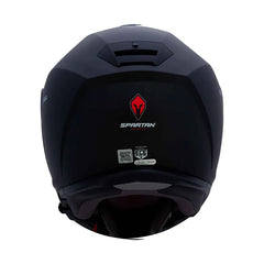 Casco Spartan Gecko Sv Solid Negro