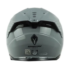Casco Spartan Hawk Solid A12 Gris