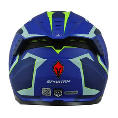 Casco Spartan Hawk Sv Titan B7 Azul