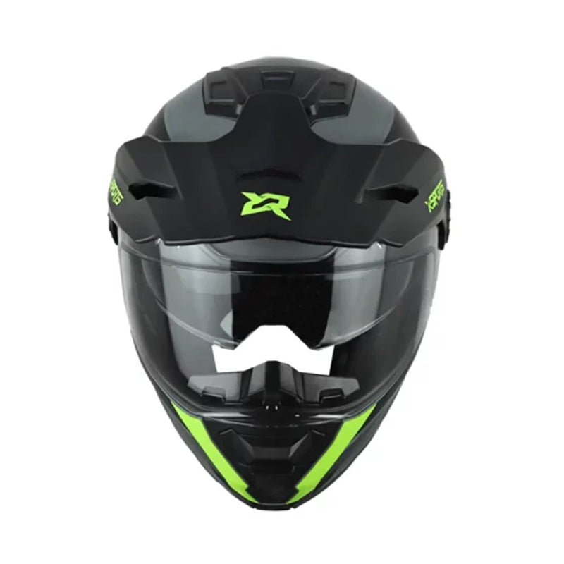 Casco X-Sports 165 Moonk Gris Verde