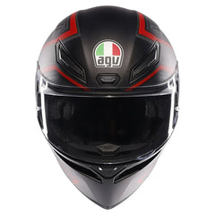 Casco Agv K1-S Multisling_063 Negro Rojo