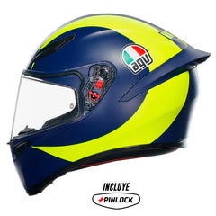 Casco Agv K1-S Soleluna 2018 Amarillo