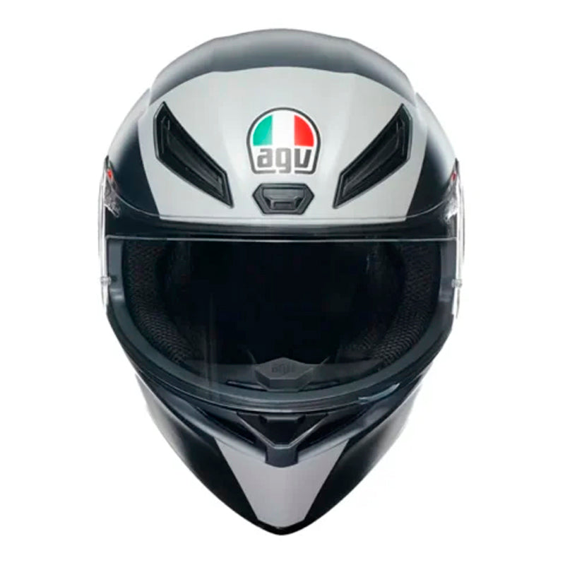 Casco Agv K1S Top Limit 46 Gris Negro