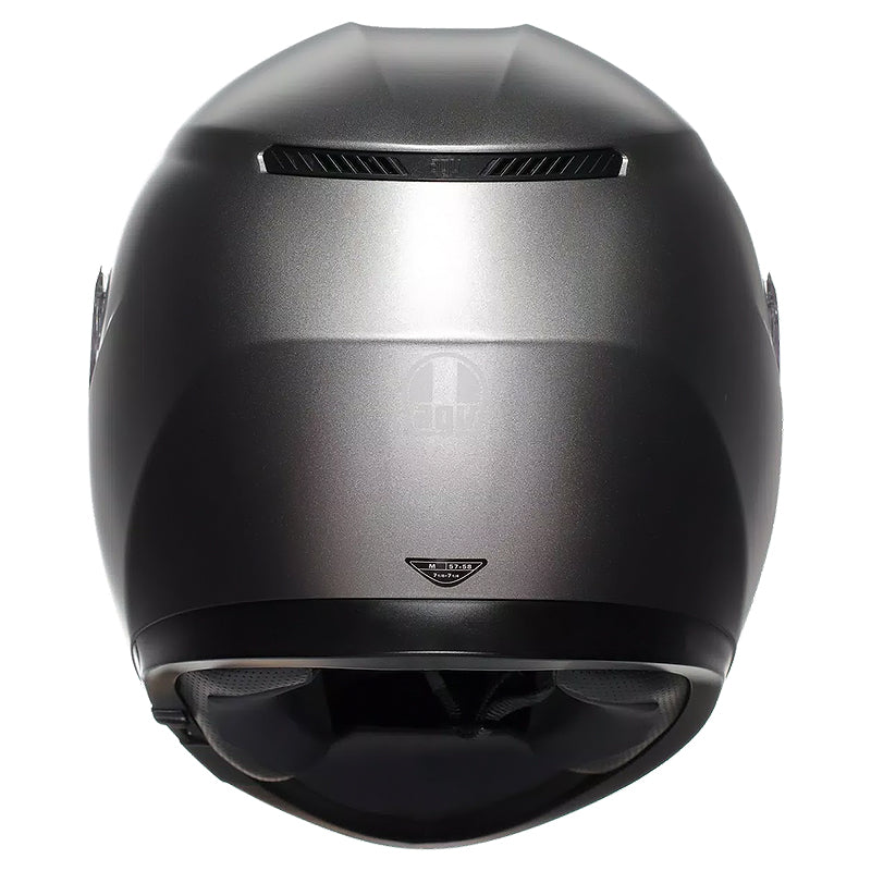 Casco Agv K3 Mono Matt Luna Grey Gris