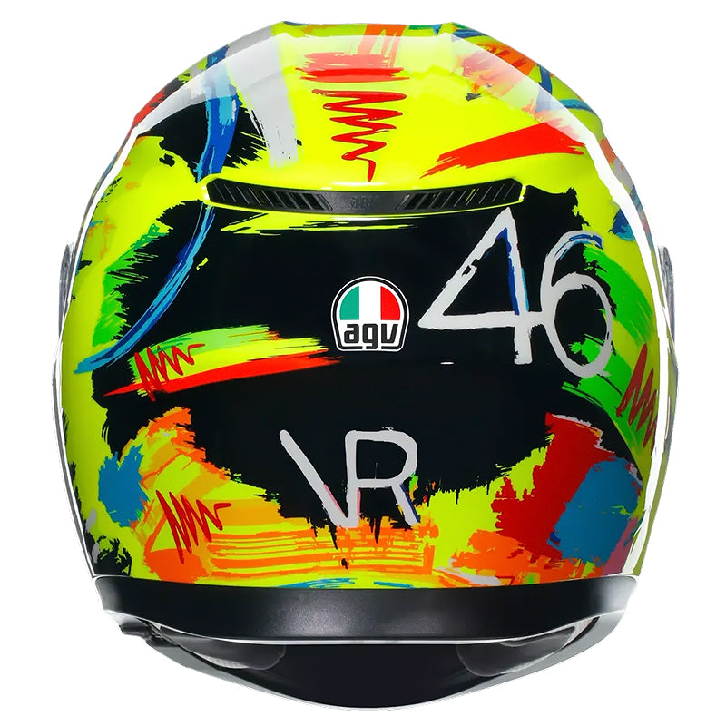 Casco Agv K3 Sv Rossi Winter Test 2019