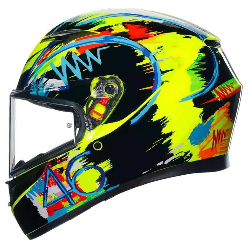 Casco Agv K3 Sv Rossi Winter Test 2019