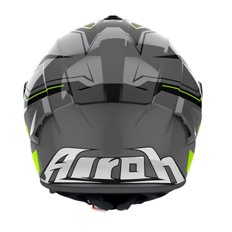 Casco Airoh Spark 2 Dart Amarillo Gris Brillo
