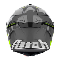 Casco Airoh Spark 2 Dart Amarillo Gris Brillo
