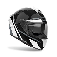 Casco Airoh Spark 2 Spinner Blanco Gris Brillo
