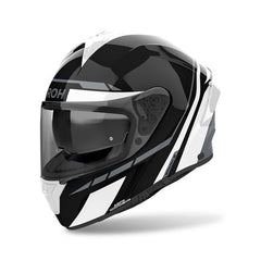 Casco Airoh Spark 2 Spinner Blanco Gris Brillo