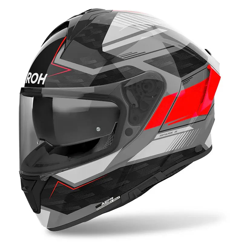 Casco Airoh Spark 2 Zenith Rojo Gris
