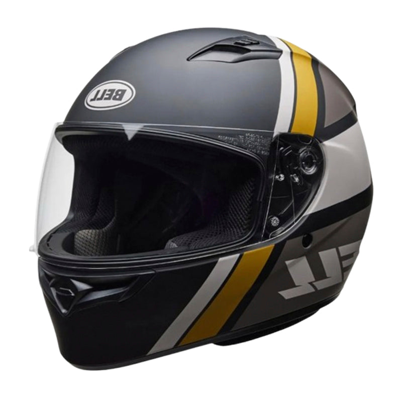 Casco Bell Qualifer Chasm Negro Dorado Mate