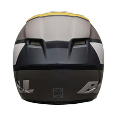 Casco Bell Qualifer Chasm Negro Dorado Mate