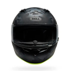 Casco Bell STH Camo Negro Gris Verde Mate