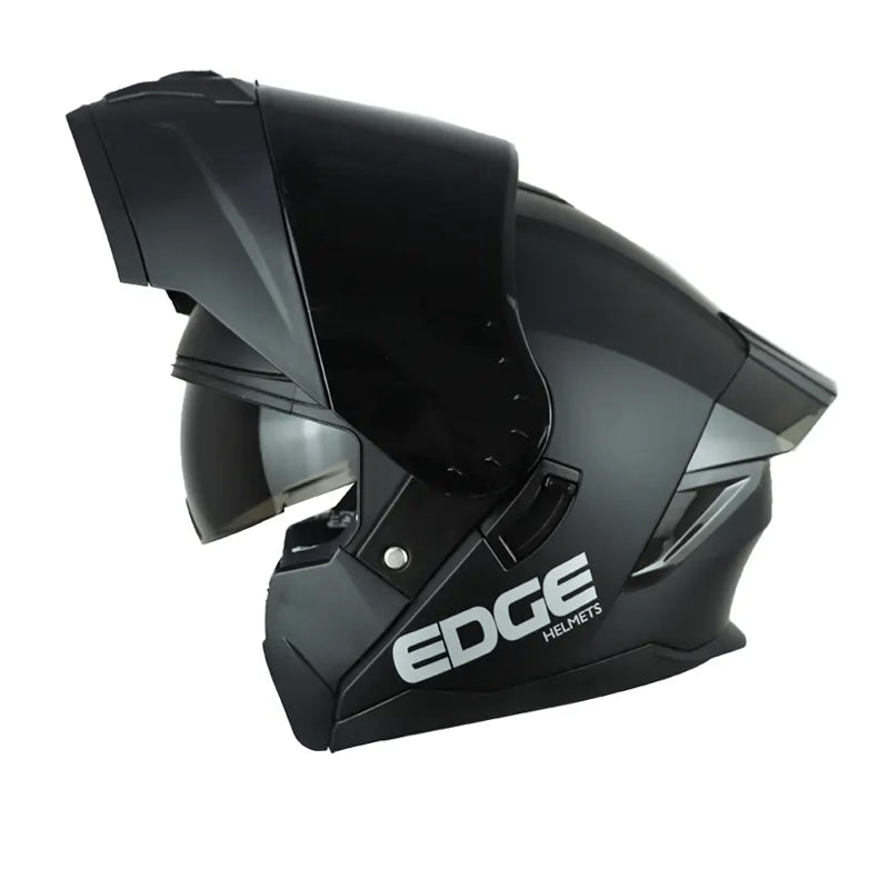 Casco Edge Boston Solido Negro