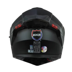 Casco Edge Boston Solido Negro