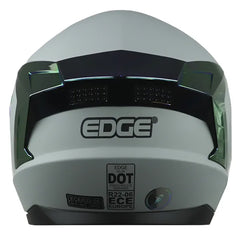 Casco Edge Extreme Solid Gris Morado