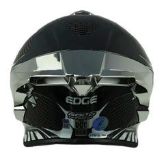 Casco Edge Shangai Goldex Plateado