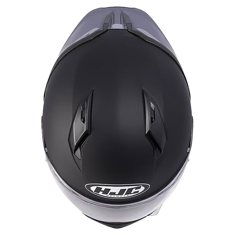 Casco Hjc C10 Solid Semi_Flat_Black Negro