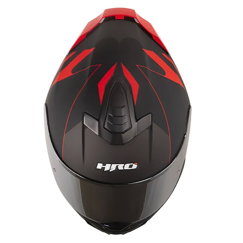 Casco Hro 506Sp Mariok Negro Rojo