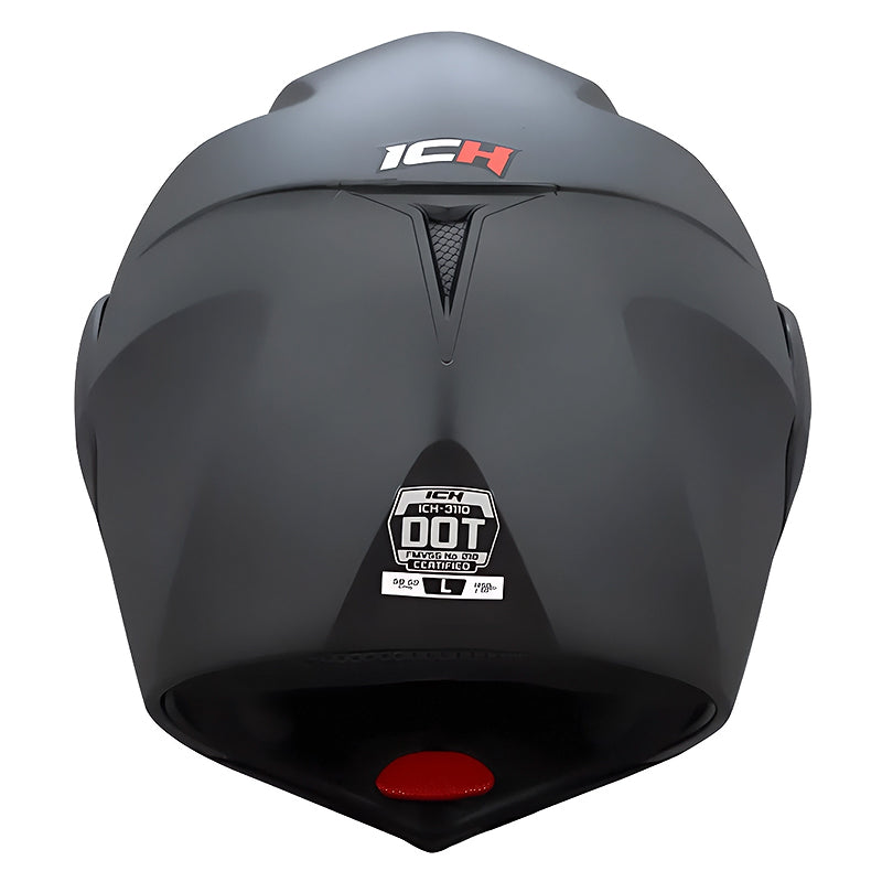 Casco Ich 3110 Solid Negro