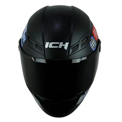 Casco Ich 501sp Arigato Negro Rojo Visor Smoke