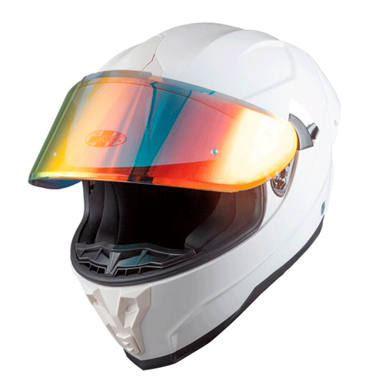 Casco Joe Rocket Rkt 200 Ion 3.0 Blanco Brillante