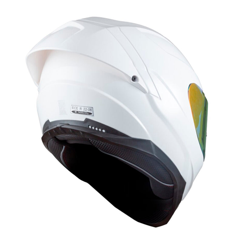 Casco Joe Rocket Rkt 200 Ion 3.0 Blanco Brillante