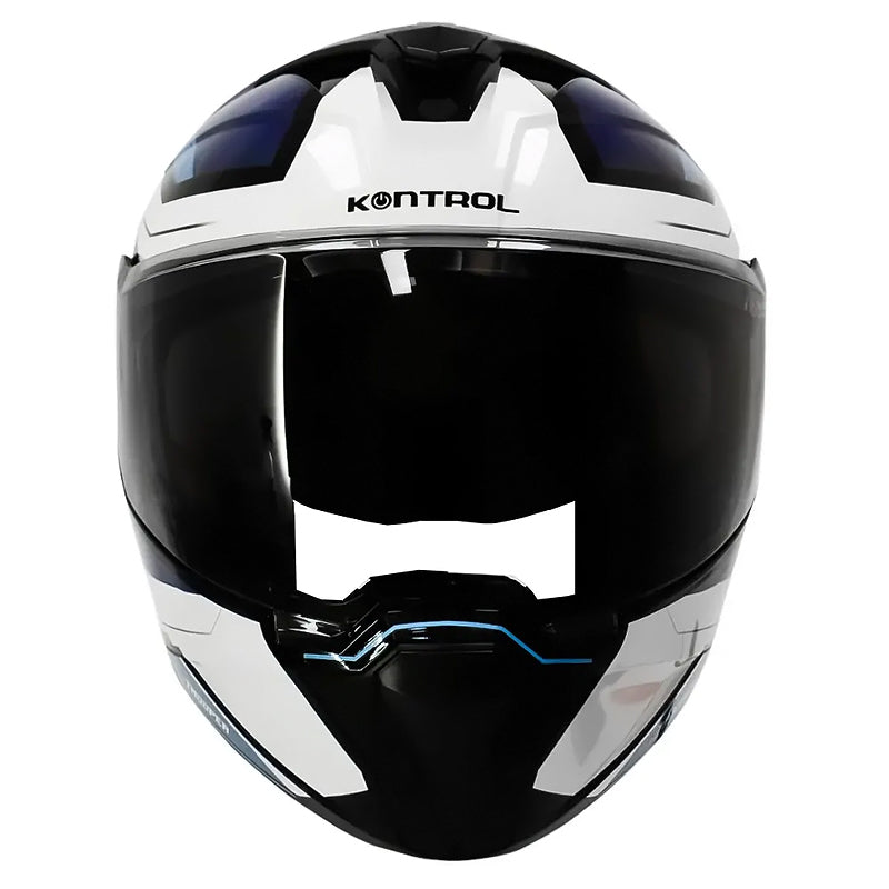 Casco Kontrol Trooper Azul Blanco