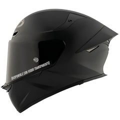 Casco Kyt Tt-Revo Plano Negro