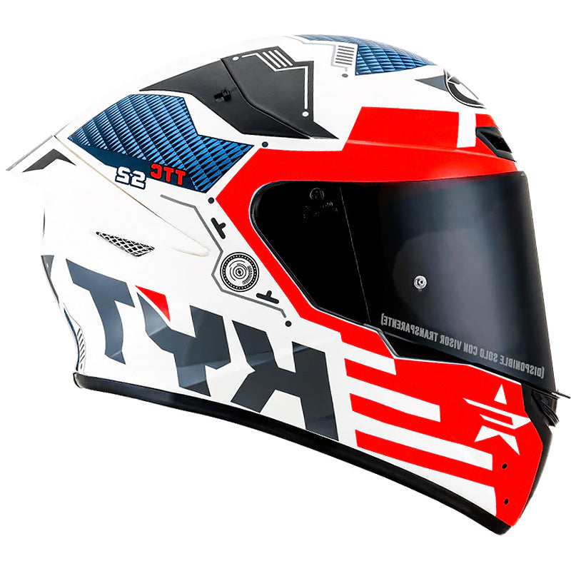 Casco Kyt Tt Revo Fuselage Rojo