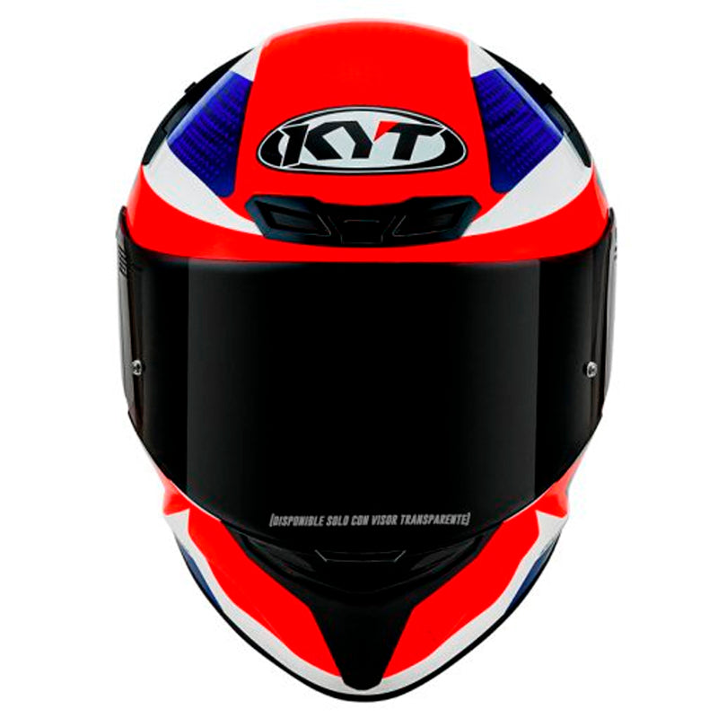 Casco Kyt Tt Revo Gear Azul Rojo