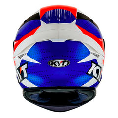Casco Kyt Tt Revo Gear Azul Rojo