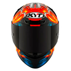 Casco Kyt Tt Revo Magnet Azul Rojo