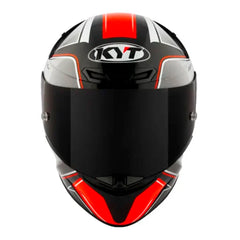 Casco Kyt Tt Revo Tourist Rojo Gris