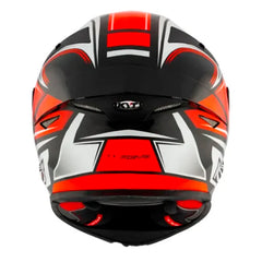 Casco Kyt Tt Revo Tourist Rojo Gris