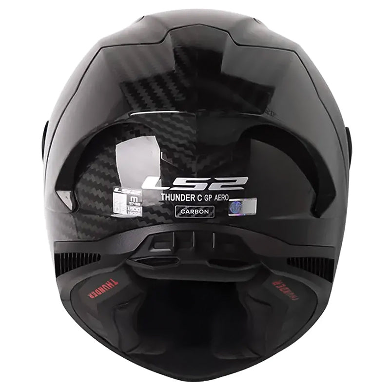 Casco LS2 FF805 Thunder Gp Aero Solid Negro