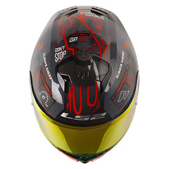 Casco Ls2 FF808 Stream I Gp Gris Rojo