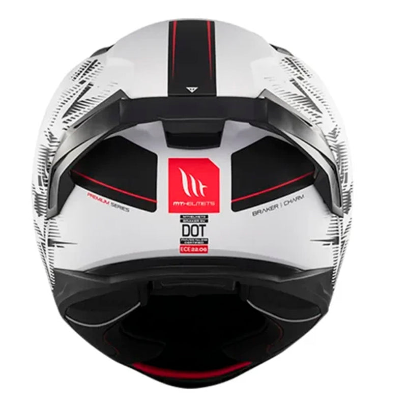 Casco Mt Braker Sv Charm A1 Blanco Negro