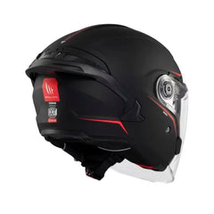 Casco Mt Cosmos Sv Solid Negro Mate