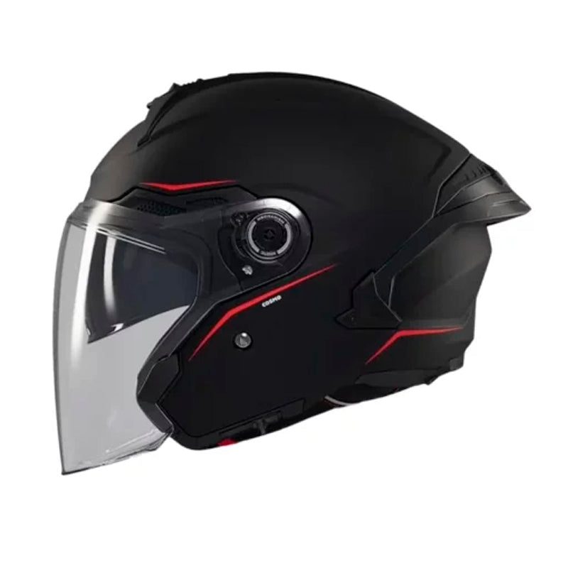Casco Mt Cosmos Sv Solid Negro Mate