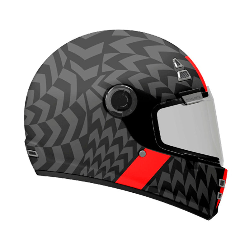 Casco Mt Jarama Psycho Gris Mate
