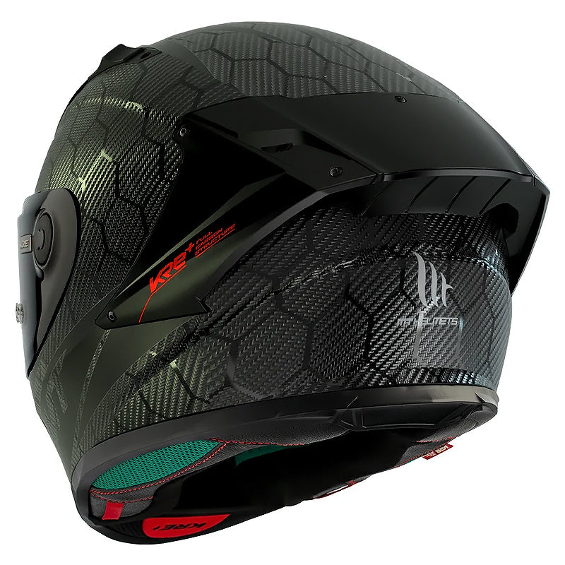 Casco Mt Plus Carb Kre+Solid Negro