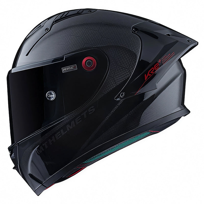 Casco Mt Plus Carb Kre+Solid Negro Mate