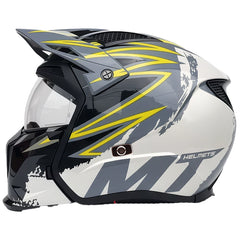 Casco Mt Sv Streetfighter S Sv Tackle B2 Gris Amarillo