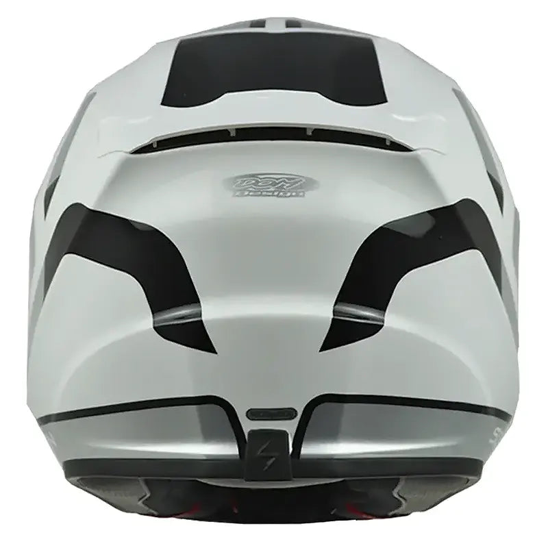 Casco Scorpion Exo-391 Arok Blanco Negro Silver