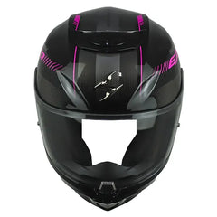 Casco Scorpion Exo-391 Ava Negro Rosado