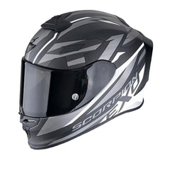 Casco Scorpion Exo-R1 Evo Carbon Air Negro Blanco