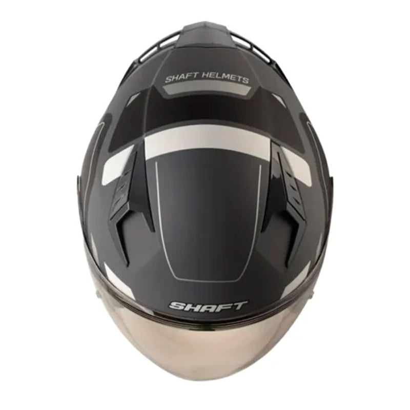 Casco Shaft 226 Gt Balam Gris Oscuro Silver Visor Iridium Silver