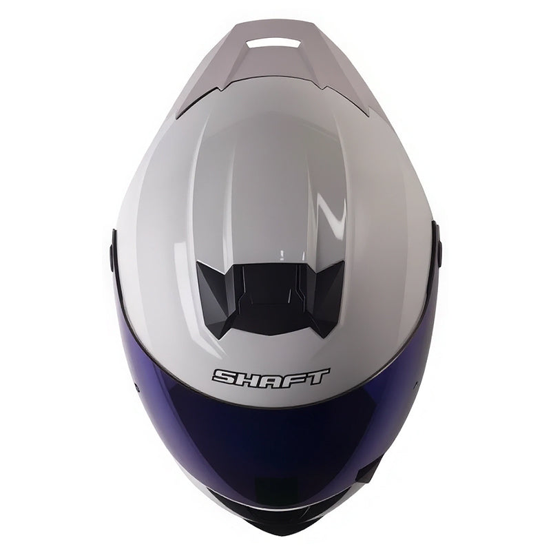 Casco Shaft 502Sp Solid Gris Claro Blanco